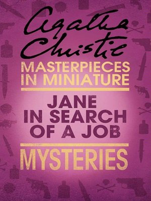 cover image of Jane in Search of a Job